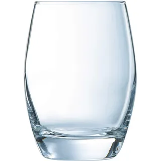 Arcoroc ARC H4623 Maléa Trinkglas, Wasserglas, Saftglas, 300ml, Glas, transparent, 6 Stück