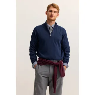 bugatti Troyer »Regular Fit« aus Baumwolle mit Reißverschluss