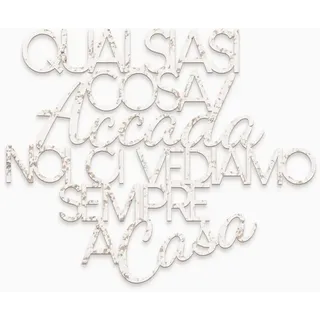 Holz-Schriftzug zum Aufhängen was auch Immer passiert, Holzdekoration zum Aufhängen für Wohnkultur Shabby