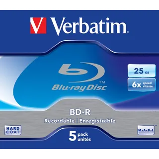 Verbatim 43715 Blu-ray BD-R 25 GB 5 Stück(e)