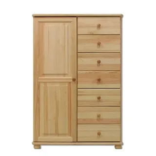 Kommode Sideboard Neu Schrank Echtholz JVmoebel - Beige