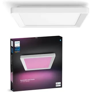 Philips Hue LED-Panel Tento White & Color Ambiance S Weiß 29,5 cm x 29,5 cm