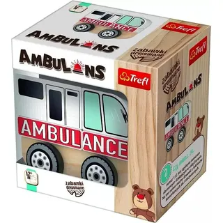 Holzspielzeug Krankenwagen in einer Kiste 61000 TREFL