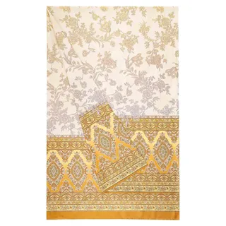 BASSETTI AGRIGENTO Foulard aus 100% Baumwolle in der Farbe ORO Y1, Maße: 180x270 cm -9330051