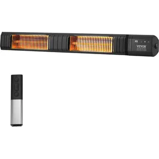 Vevor Heizstrahler Carbon-Infrarot 3 kW schwarz