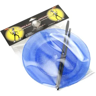 Mister Babache MBBLASSG_GGlitter Bleu Teller, Mehrfarbig, No Size