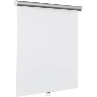 Print Cycero packaging Springrollo Thermo - Mittelzugrollo - Sonnenschutz, Sichtschutz, Blendschutz - 70 x 230 cm weiß - Schnapprollo - Verdunkelungsrollo - Stoff Rollo - Thermorollo