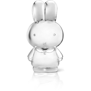 Zilverstad 6850261 Spardose Miffy anlaufgeschützt, XL, 8,3 x 9,5 x 18 cm, versilbert, Silber