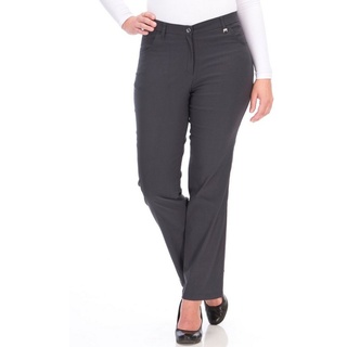 KjBrand 5-Pocket-Hose »Betty Bengaline«, in bequemer Form KjBRAND anthrazit