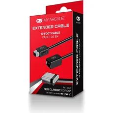 dreamGear NES Classic Extender Cable (SNES Classic), Weiteres Gaming Zubehör, Schwarz