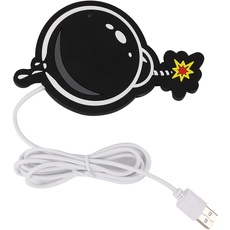 I-TOTAL® - USB-Tassenwärmer/USB-Anschluss für Computer oder Ladegerät - Getränkewärmer/Tassenwärmer (Graffiti)