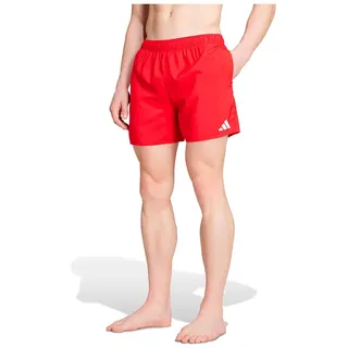 Adidas Essentials 5 ́ ́ Badeshorts - Better Scarlet / White - M