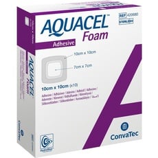 Bild Aquacel Foam adhäsiv 10x10 cm Verband