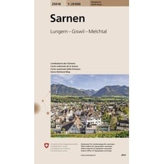 Swisstopo 1 : 25 000 Sarnen