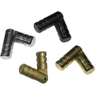 Set mit 40 kleinen (verdeckten) Scharnieren 4x25 mm, silber