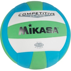 Mikasa Competitive Class Volleyball (Grün/Weiß/Blau)