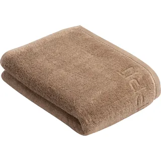 Modern Solid Duschtuch 67 x 140 cm mocca