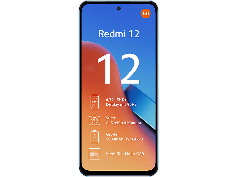 Bild von Redmi 12 5G 4 GB RAM 128 GB sky blue