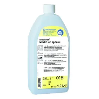Dr. Weigert neodisher MediKlar special Nachspülmittel, Flüssigkonzentrat zur maschinellen Aufbereitung von Instrumenten, 1 Liter - Flasche