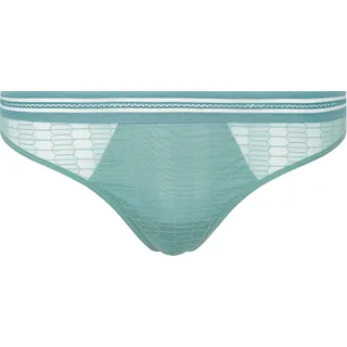 Passionata Damen String - ONLY MANHATTAN, Tanga, mit Tüll Türkis L - Türkis