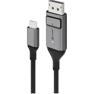 Alogic USB-C to DisplayPort Kabel 2 m Grau