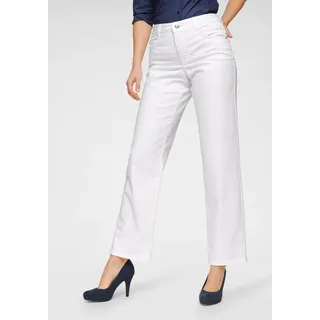 MAC Bequeme Jeans »Gracia« Passform feminine fit, weiß