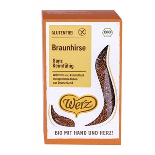 Werz Braunhirse ganz keimfähig glutenfrei bio 500g