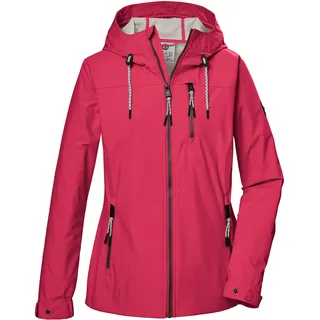 G.I.G.A. DX Damen, Softshelljacke/Outdoorjacke mit Kapuze GS 74 WMN SFTSHLL JCKT, pink, 46, 43052-000