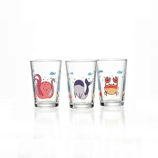 Ritzenhoff & Breker Kindergläser Unterwasserwelt Trinkglas 0,205 l 3-tlg.
