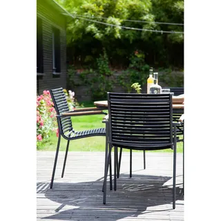 Cinas Gartenstuhl Mood Classic 60 x 56 x 84 cm schwarz