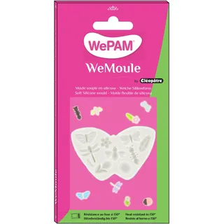 WePAM – PF00MA59 - WeMoule weiche Silikoform, Blumen und Insekten