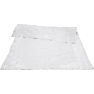 Traumina Cube Leinen solo Einziehdecke Wärmeklasse 1 Größe 240x220 cm