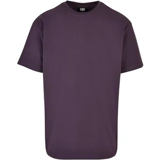 URBAN CLASSICS Heavy Oversized Tee, Oversized T-Shirt für Männer, Baumwolle, Rundhals, purplenight, S