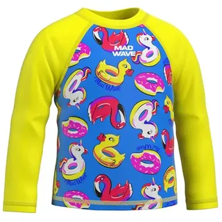 Madwave Langarm-rash Guard - Yellow - 9-12 Monate