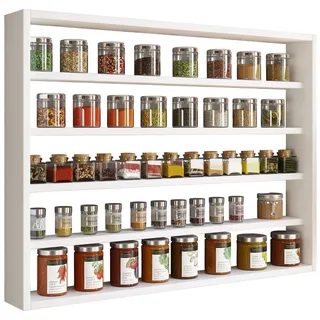 VCM Esaldi L Wandregal 0 x 0 x 0 cm Weiß