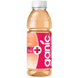 Ganic Vitaminwater Balance Peach Zero Flaschen 12 St