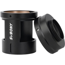Svbony SA407 Spektiv Kameraadapter, mit T2 Gewinde Aluminiumlegierung, Passend für SA401 Spektive zum Anschluss Einer DSLR-Kamera, für Wildlife Vogelbeobachtung Landschafts Mondfotografie