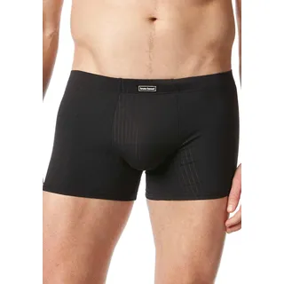 Retro Pants BRUNO BANANI, Herren, Gr. 8 (XXL), schwarz, Obermaterial: 90% Polyamid, 10% Elasthan, körpernah, Unterhosen Retro Pants, mit elastischem Bund, Topseller