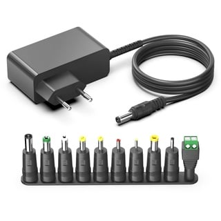 HKY 12V 2,5A Universal AC Adapter Netzteil für blonbar Nachttischlampe Wake Up Licht Wecker AJ300 Ladegerät für Dekala Lichtwecker Tageslichtwecker