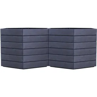 GARANTIA Ergo Vario 1 190 x 190 x 75 cm Anthrazitbraun