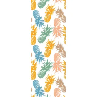 Vinyltapete QUEENCE "Bobbi", orange, B:0,9m L:2,5m, Vinyl, Tapeten, Vinyltapete, 90x250cm, selbstklebend, kinderleichte Anbringung,, Sticker