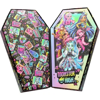 Monster High - Adventskalender mit Schmuck und Haarschmuck - 21x7x34 cm
