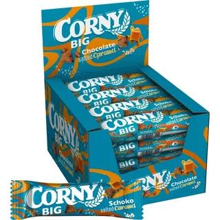 CORNY BIG Limited Edition Schoko Salted Caramel Müsliriegel 24 Riegel