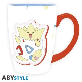 ABYstyle Togepi Tasse 0,4 l Rot