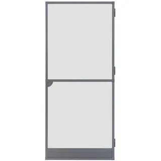 Schellenberg Fliegengitter mit Aluminiumrahmen 100 x 215 cm Anthrazit