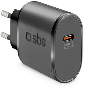 SBS TETR1CPD25, Indoor, AC, Schwarz