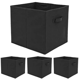 Dune Design DuneDesign Aufbewahrungsbox für Kallax Regal 33 x 38 x 33 cm 4er Set mit Griff