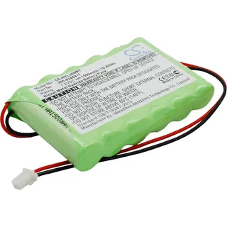 TECHTEK Akku Kompatibel mit [Ademco] 300-03865, 300-03866, 55026089, 781410403291, C8-B33, K5109, L3000 LYNX Plus, LYNX BACK UP WALYNX-RCHB-SC, MS104