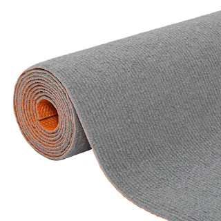 tonchean Teppichläufer Flur Meterware 300 x 120 cm Waschbar Schmutzfangmatte Küchenteppich rutschfest Teppich Läufer Flurteppich Fußmatte für Korridor Eingang Wohnzimmer Büro, Hellgrau