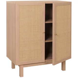 Mendler Highboard 98 x 79 x 42 cm natur / Beige
